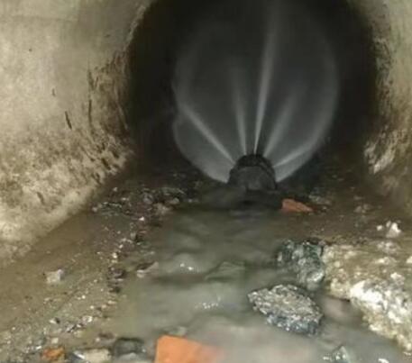 蒙城市政管道清淤