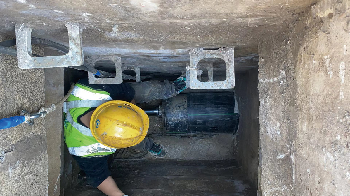 蒙城HDPE短管内衬法